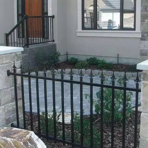 Vườn an ninh rèn sắt hàng rào trang trí ngoài trời thanh lịch - Product Image 5