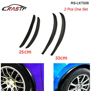 Fender Flare Carbon Fiber Look Rubber <b>Trim</b> 25 33 40 72 Cm Matte Finish <b>Wheel</b> Protection For Car Body Kits - Product Image 5