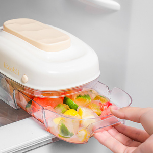 Bán buôn cấp thực phẩm ABS Ice Cube khuôn tái sử dụng nhựa lạnh Ice Cube khay với <span class=keywords><strong>container</strong></span> - Product Image 6