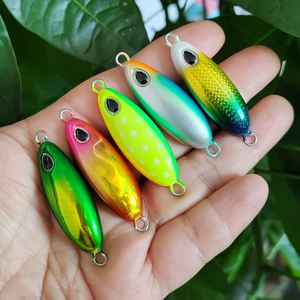 Señuelo de Pesca Orjd <span class=keywords><strong>MISTER</strong></span> JIGGING, 20g 30g, Swimbait Artificial con Ojos 3D Luminosos, Señuelo Metálico para Pesca en Alta Mar - Product Image 3
