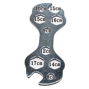 Clé à molette multifonction en acier (plusieurs tailles) – Outil de réparation de vélo pour enfants uniquement - Product Image 1