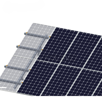 Kit de montage au sol pour panneaux solaires personnalisable, support de module photovoltaïque encadré pour un système de montage sécurisé