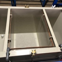 Bacs d'anodisation de l'aluminium, bacs de galvanoplastie au zinc, bacs d'électrodéposition en PP