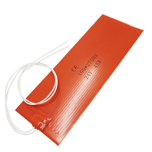 300*1200*1.5mm Electric Heater 220v 1800w <b>Silicone</b> <b>Stick</b> Adhesive 1000mm Long with Bearing Core From Middle of Long Side - Product Image 3