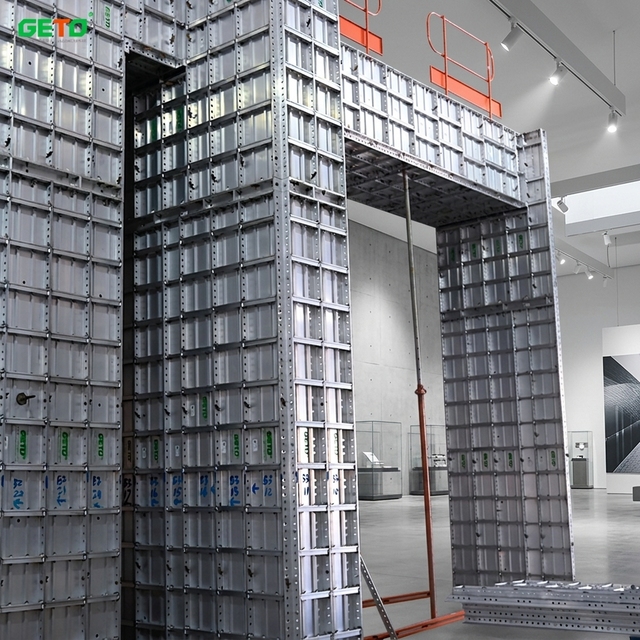 Factory Custom Modern Modular Aluminum Alloy High Strength Reusable Lightweight Panel Formwork for Construction House Column