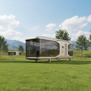 <span class=keywords><strong>Maison</strong></span> conteneur préfabriquée respirante de style moderne, installation facile, 1 chambre, capsule de couchage, <span class=keywords><strong>maison</strong></span> mobile pour l'extérieur - Product Image 4