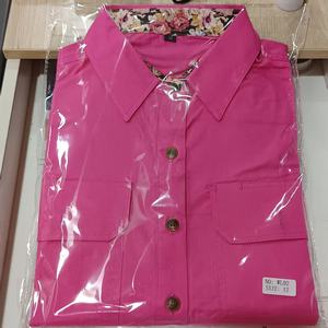 Camicie da lavoro da <span class=keywords><strong>donna</strong></span> in cotone a maniche lunghe 100% agricoltura Australia OEM Half Botton Country - Product Image 1
