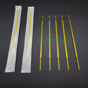 Bucle de inoculación 10ul de plástico microbiológico desechable Abs de embalaje individual con aguja y mango redondo - Product Image 3