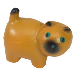 Balles anti-stress personnalisées Smartie Cat avec logo, jouets promotionnels pour soulager l'anxiété, cadeaux d'entreprise, exercices pour les mains au bureau - Product Image 2