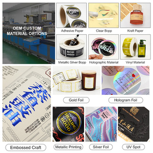 Custom Adhesive Gold Foil Perfume Bottle Sticker Stamping And <strong>Embossing</strong> Wine Bottle Labels - Product Image 4