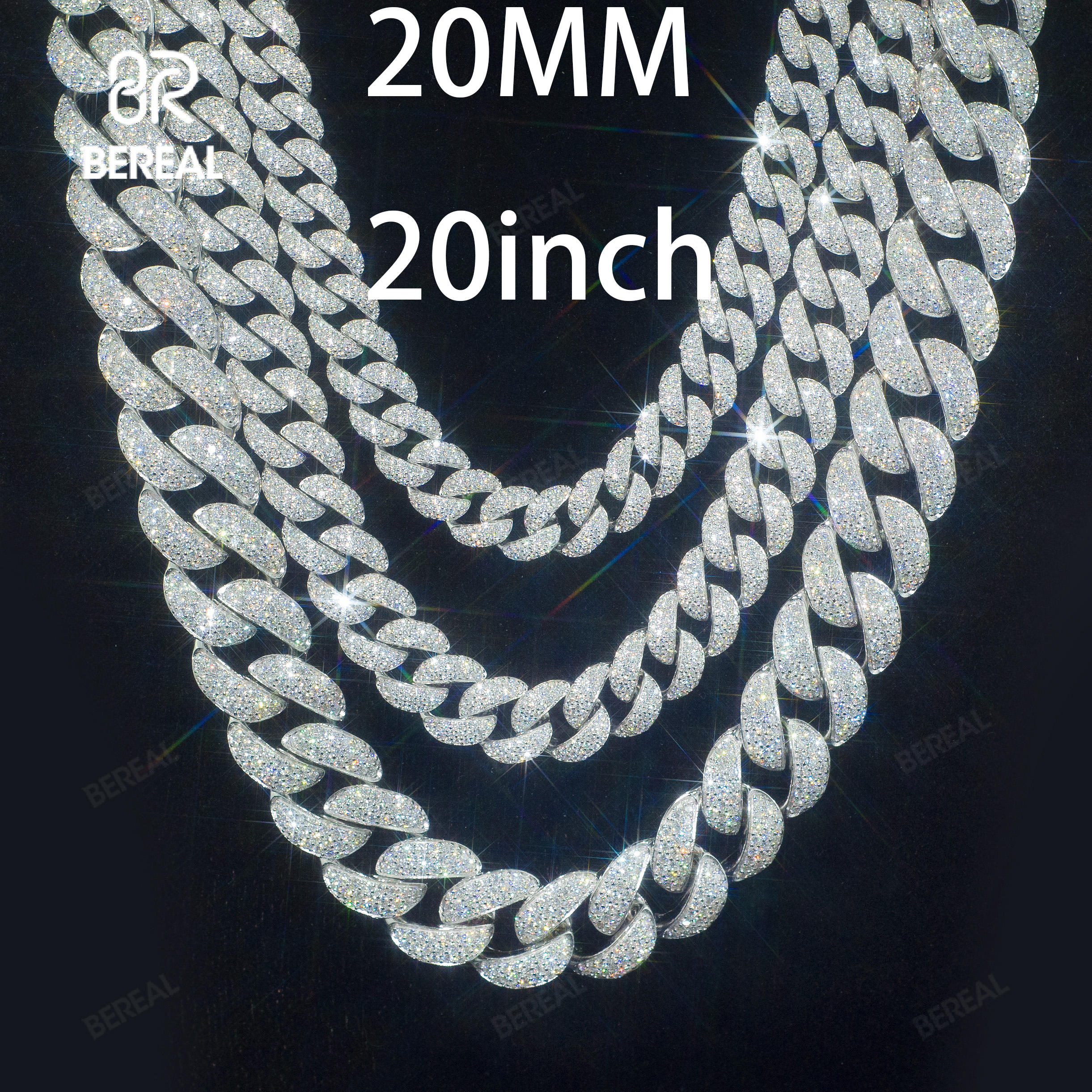 Moissanite Cuban Chain
