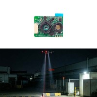 Sensor Láser de Distancia Industrial de Alta Velocidad DTOF de 20m, Micro Sensor Lidar Infrarrojo de 905nm, para Robot Aspirador Lidar de 200hz, de Aluminio