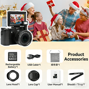 Appareil photo numérique pour enfants à succès, 48MP, écran IPS 2,4 pouces, zoom rétro 8x, enregistreur vidéo HD 1080p, capteur CMOS - Product Image 5