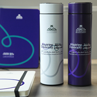 Set de Regalo de Cuaderno, Bolígrafo y Termo de Acero Inoxidable con Impresión UV, Artículos Promocionales para Empresas, Regalos de Bienvenida, Kits de Artículos Corporativos Personalizados