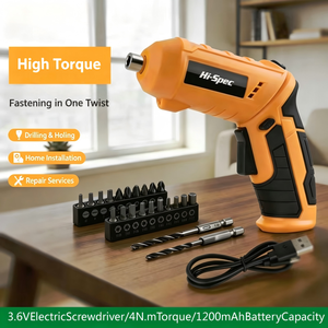 ไขควงไร้สาย 3.6V ชาร์จไฟได้ พร้อมไฟ LED และพอร์ต Type C สำหรับซ่อมแซม DIY - Product Image 3