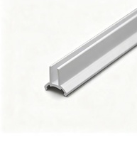 Bande de fixation pour panneau PVC, bande à rainures pour panneau plastique, profil de serrage pour fixation de panneaux