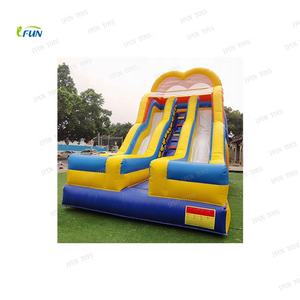 Tobogán Acuático Inflable Gigante de PVC para Adultos con Piscina Desmontable y Soplador para Uso Doméstico y Comercial en Fiestas - Product Image 6