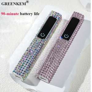 3 Couleurs 3W Strass Mini Lampe à Led UV pour Ongles Séchoir à Ongles Portable Rechargeable Pour Gel Durcissant Lampe <span class=keywords><strong>de</strong></span> Manucure - Product Image 2