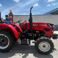 Tracteur à quatre roues motrices haute puissance pour labour profond, semis et remorquage