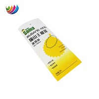 Sacs d'emballage en plastique pour bâtonnets glacés, sacs à crème glacée jetables de qualité alimentaire personnalisés, sacs à crème glacée en papier thermoscellables