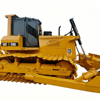 Bulldozer CAT D8K d'origine, moteur D342, lame de 6,8 m, capacité élevée, efficacité élevée, puissance de 224 kW, modèle 2020