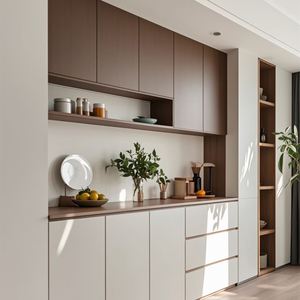 Buffet en bois massif sur mesure, mobilier de restaurant avec matériaux respectueux de l'environnement pour utilisation en buffet - Product Image 3