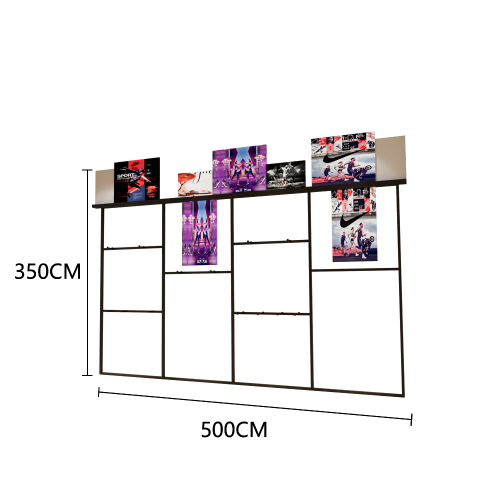 Black L500*H350CM