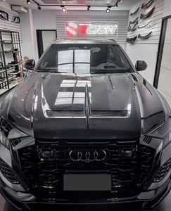 Capó de coche de fibra de carbono seco de alta calidad para Audi RSQ8 actualización <span class=keywords><strong>Aulen</strong></span> diseño capó cubierta de motor capó piezas de automóvil Kit de carrocería Tuning - Product Image 6