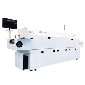 Nóng bán 6 khu sưởi ấm hotflow reflow lò cho SMT sản xuất