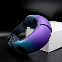 Masseur pour les yeux numérique à vibration à pression d'air Phenitech avec compresse de chaleur froide masque de soin des yeux visible avec musique