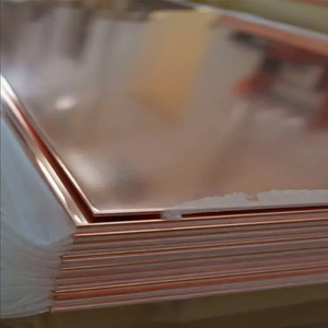 Plaque de cuivre non allié C12000 C11000 C12200, épaisseur 2mm 3mm 4mm, service de découpe pour moules et matrices, plaque de construction navale - Product Image 1