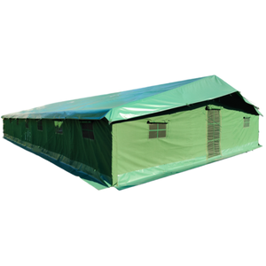 Carpa de Lona Impermeable de Doble Capa Chenya, Color Verde Militar, Sudáfrica, Militar, de Una Habitación, para Cuatro Estaciones, para 50 Personas, con Toldo UPF - Product Image 1
