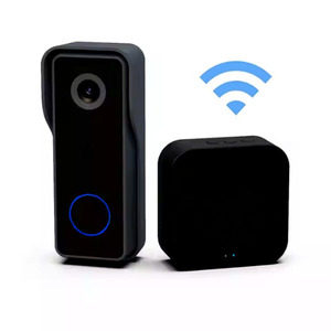 סט מצלמת WiFi ופעמון דלת באיכות גבוהה 3MP מופעל באמצעות USB ווידאו אינטרקום IP65 עמיד למים אודיו דו-כיווני Alexa/<span class=keywords><strong>Google</strong></span> <span class=keywords><strong>Voice</strong></span> Command - Product Image 6