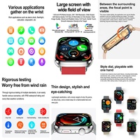 Vanssa-Reloj inteligente deportivo para hombre y mujer, pulsera deportiva con banda H, T92, NFC, BT, llamada, precio económico de fábrica