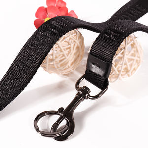 حلقة مفاتيح الحبل النايلون المنسوجة شعار أسود اللون الصلبة الثقيلة طويلة الحبل - Product Image 2