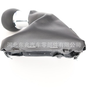 Audi Car Gear <b>Shift</b> <b>Knob</b> Black Leather Ergonomic Design DZ02 Q3-1 K2 - Product Image 4