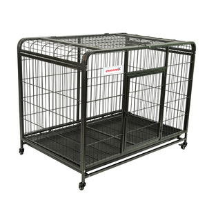 Gabbia per Cani di Lusso Pieghevole <span class=keywords><strong>XL</strong></span> XXL in Ferro, Moderna e Resistente con Ruote, Vendita all'Ingrosso - Product Image 5