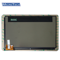 Piezas de repuesto de 10,1 pulgadas Monitor de pantalla táctil 350/600/1000 NITs 1280x800 Interfaz LVDS con panel táctil para portátiles PC