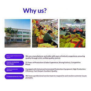 反射材付き建設安全ベスト、反射ホースクリップ付き、高視認性、建設現場用、卸売 - Product Image 3