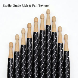 מקלות תופים מקצועיים MUSO MA-18 איכותיים מעץ (אלון/היקורי) עם אפשרות להדפסת לוגו בהתאמה אישית - אריזה סיטונאית 1000 יחידות למוזיקאים - Product Image 6