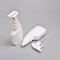 Bouteilles pulvérisatrices en plastique HDPE de 32 oz (500 ml), résistantes aux produits chimiques, avec pompe à gâchette, pour le nettoyage de la maison, de la cuisine, des voitures, des fenêtres et des toilettes