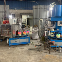 Machine automatique de fabrication de têtes de poupées en PVC, équipement de production de poupées bébés en vinyle souple par moulage rotatif, fabricant