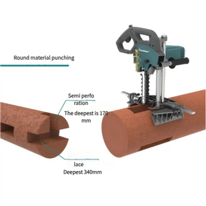Machine à mortaiser à chaîne à prix d'usine, perceuse à mortaiser pour trous carrés, machine à rainurer le bois pour maisons en bois - Product Image 6