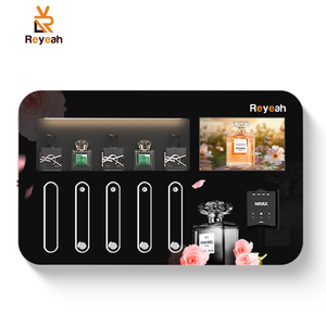 Tự động treo tường mini Nước hoa Máy bán hàng tự động thanh lịch với hệ thống thanh toán tiền xu cho khách sạn sang trọng và khu nghỉ dưỡng - Product Image 1