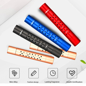 Car Aromatherapy <strong>Diffuser</strong> Cologne Solid Perfume <strong>Clip</strong> Alloy Perfume Car air Freshener Aroma <strong>Diffuser</strong> for Car - Product Image 2