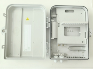 24 lõi treo tường FTTH sợi quang phân phối hộp SC giao diện công suất cao kỹ thuật Nhựa ABS bảo hành 3 năm - Product Image 2