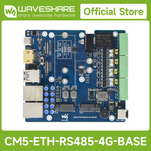 CM5-ETH-RS485-4G-BASE บอร์ดขยายมัลติฟังก์ชั่นอีเธอร์เน็ตคู่แบบกิกะบิต/2.5G ของ Waveshare สำหรับ Pi CM5 RS485 K415 - Product Image 2