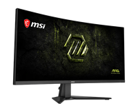 Nouveau Moniteur de Jeu MSI MAG 346CQDF E20 2026, Double Mode, 34 pouces, 3440x1440 UWQHD 200Hz / HD 400Hz, Écran Incurvé 0,5 ms pour PC de Bureau