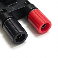 Adaptateur BNC mâle-femelle Q9 BNC vers prise banane 2,4 mm pour prise de surveillance