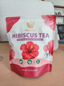 ชาฮิบิสคัสพร้อมส่ง ปราศจากคาเฟอีน บรรจุ 30 ซองชาใยข้าวโพด ช่วยเสริมสร้างภูมิคุ้มกัน ปลอดจีเอ็มโอ - Product Image 2